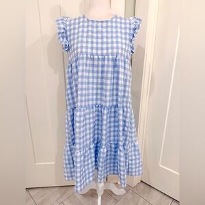Gingham Tiered Dress